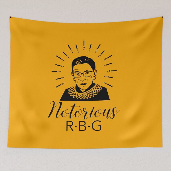 Item preview, Notorious RBG Yellow designed and sold by REApparelCo.