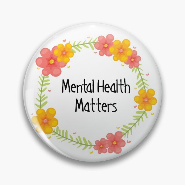 Item preview, mental health matters, mental wellbeing designed and sold by yoshra.