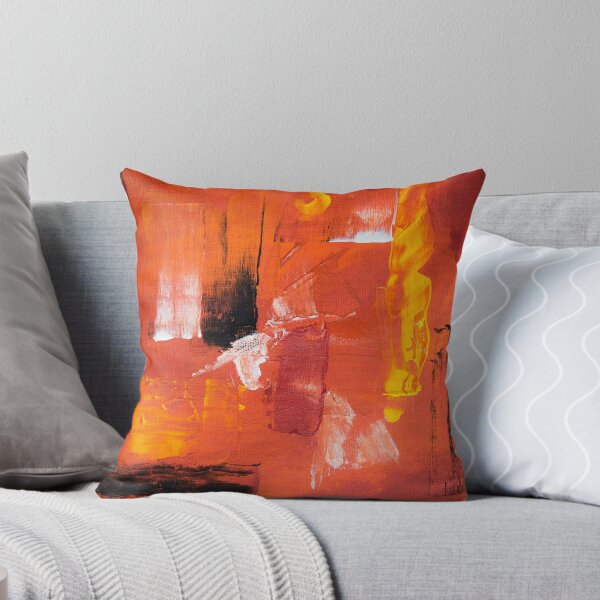 Item preview, Yellow Black Orange Abstract  designed and sold by IamTrending.