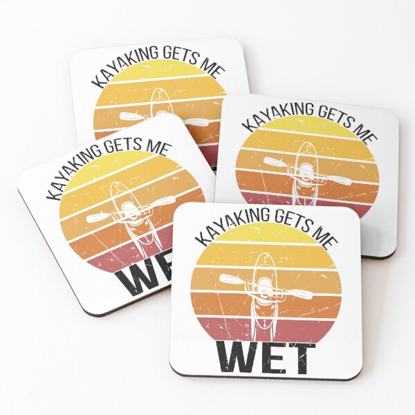 Item preview, Kayaking gets me wet - Distressed designed and sold by Gaalaxyz.