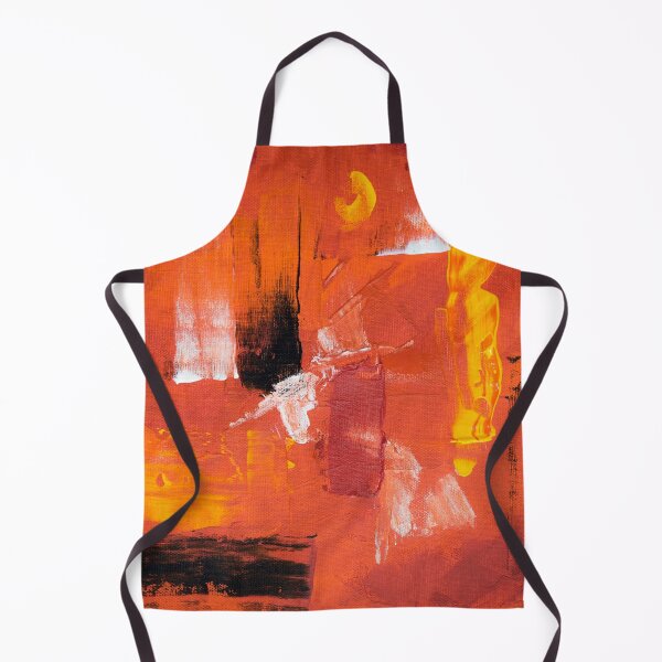 Item preview, Yellow Black Orange Abstract designed and sold by IamTrending.