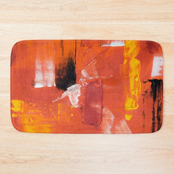 Item preview, Yellow Black Orange Abstract  designed and sold by IamTrending.
