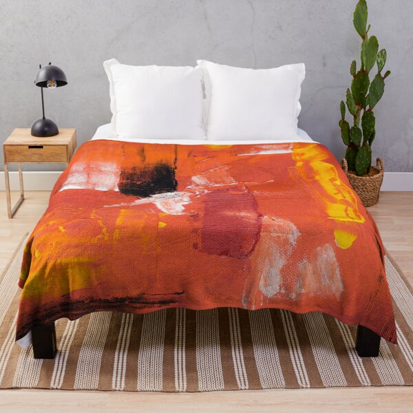 Item preview, Yellow Black Orange Abstract  designed and sold by IamTrending.