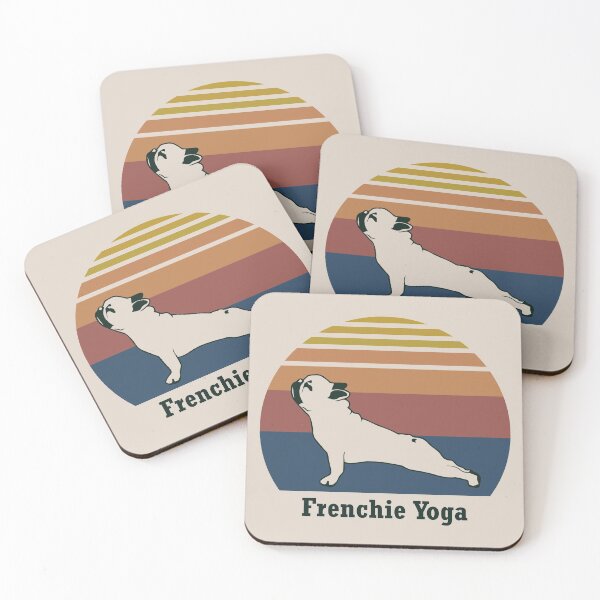 Item preview, Frenchie Yoga bulldog, For Dog Lovers Mum Gift  designed and sold by OdmiDesign.