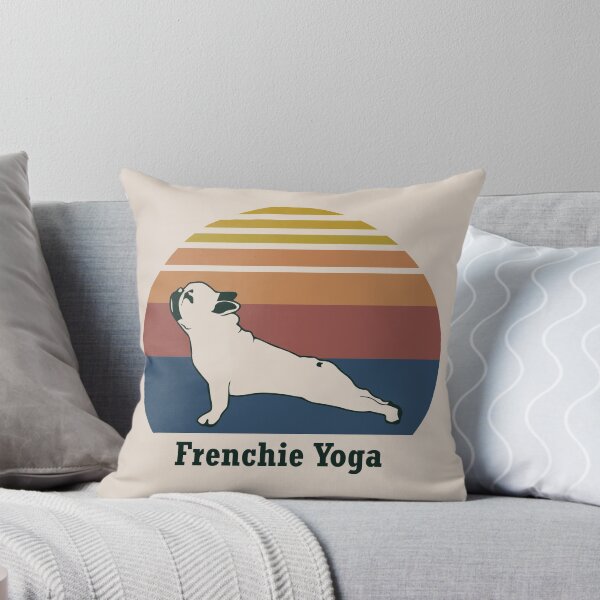 Item preview, Frenchie Yoga bulldog, For Dog Lovers Mum Gift  designed and sold by OdmiDesign.