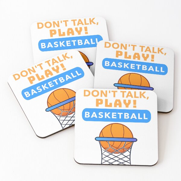 Item preview, Don't Talk, PLAY! Basketball designed and sold by Zwembad Vergelijker.