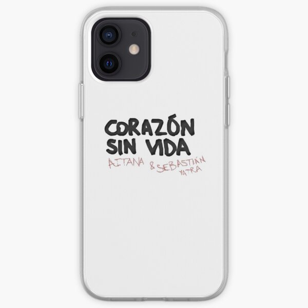 Aitana y Sebastián Yatra Corazón Sin Vida Funda blanda para iPhone