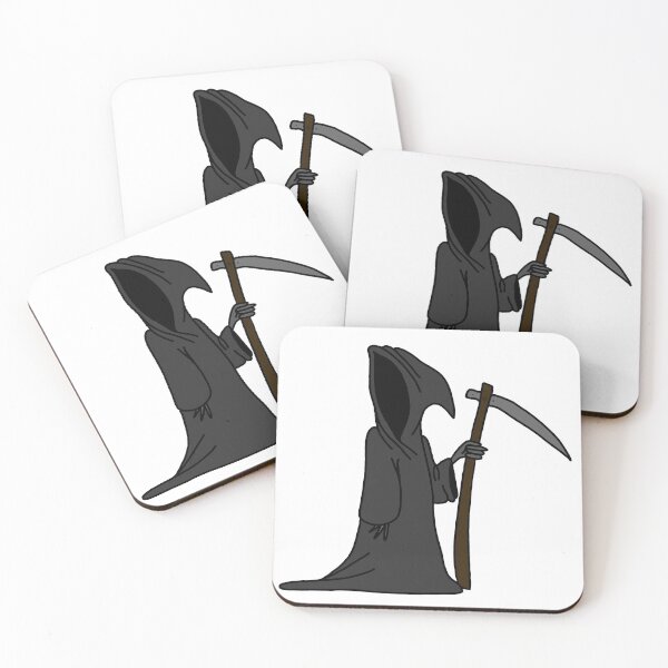 Item preview, Grim Reaper Cartoon designed and sold by b-mcn.