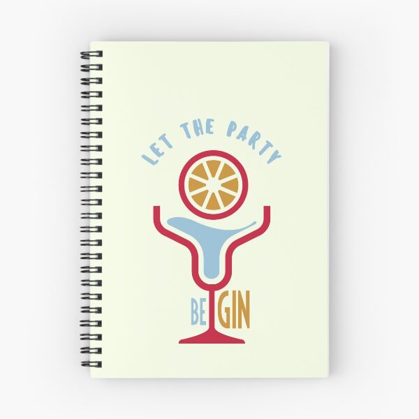 Item preview, Let the party begin -  Gin and tonic day design designed and sold by wingdingr.