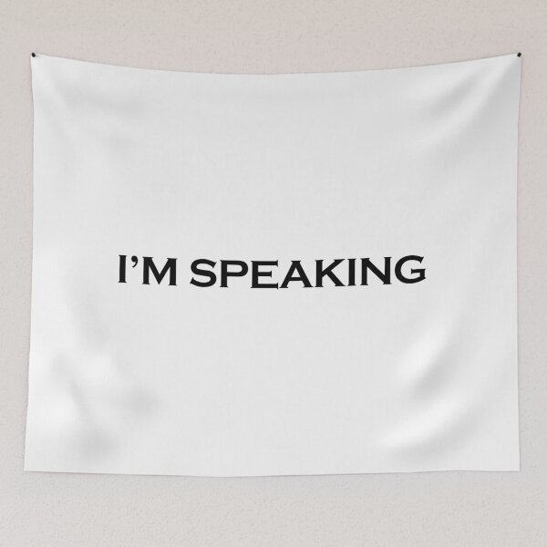 Item preview, I’m speaking, Mr Vice President I’m speaking, designed and sold by Souna's Store.