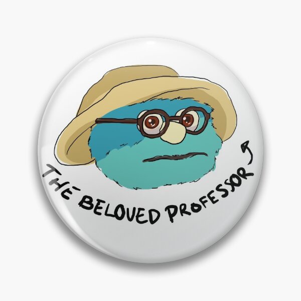 Item preview, Puppet history the beloved professor sticker designed and sold by Ela Blok.