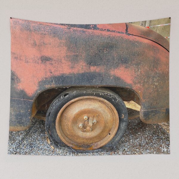 Item preview, abandoned car from 1952 designed and sold by AHELENE.