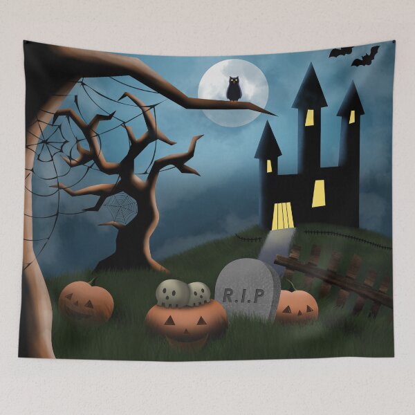 Item preview, Halloween Scene designed and sold by Designbravo.