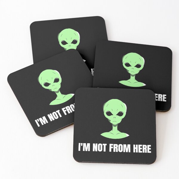 Item preview, I Am Not From Here designed and sold by OnepixArt.