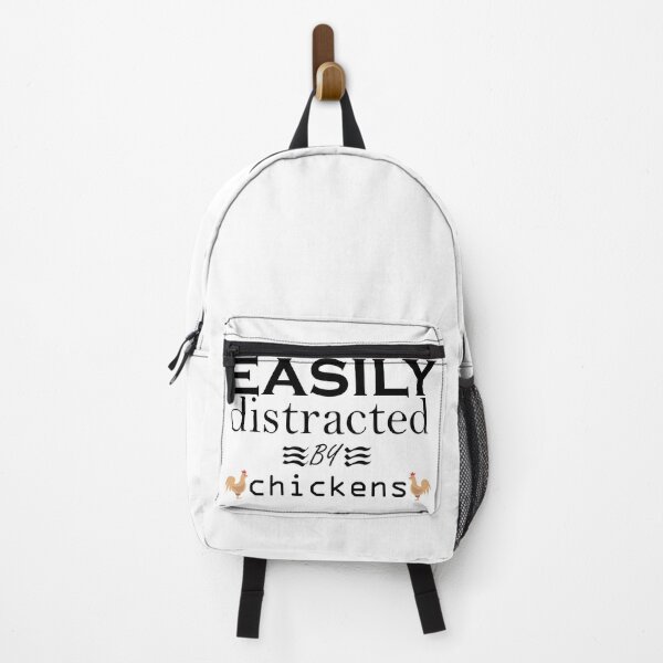 Item preview, Easily distracted by CHICKENS designed and sold by Castore design.