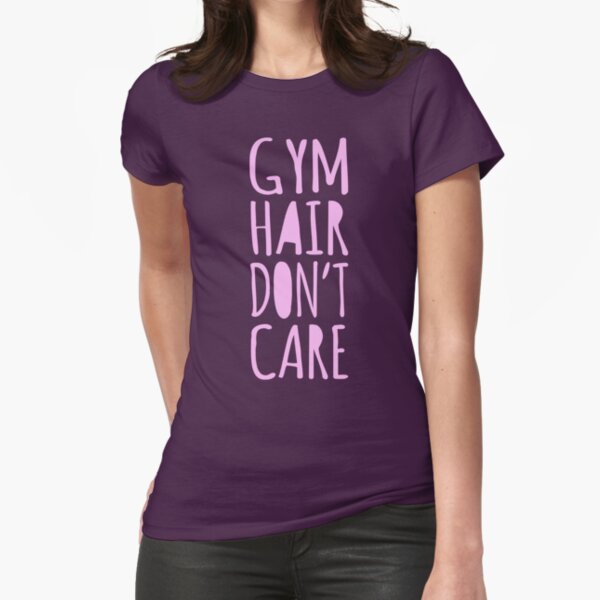 Item preview, Gym Hair Don't Care Funny Workout Tee Tank Top designed and sold by flippinsg.