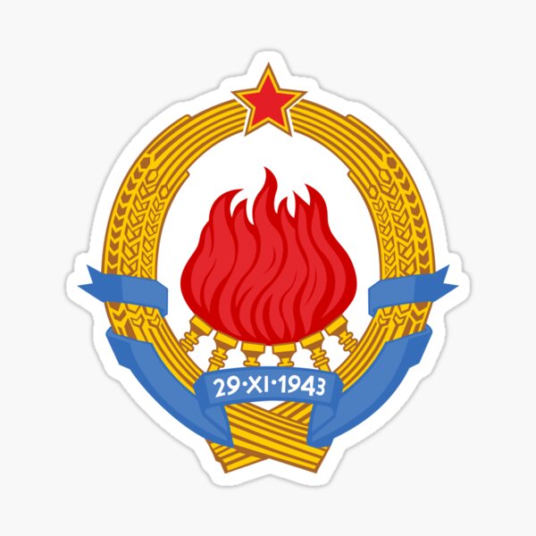 HAJDUK SPLIT Official Heraldry symbol 1911 | Sticker