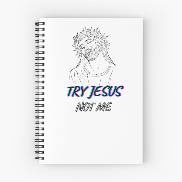 Item preview, Try jesus not me designed and sold by heartstp.