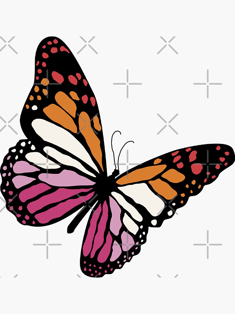 Paramore Butterfly Stickers for Sale