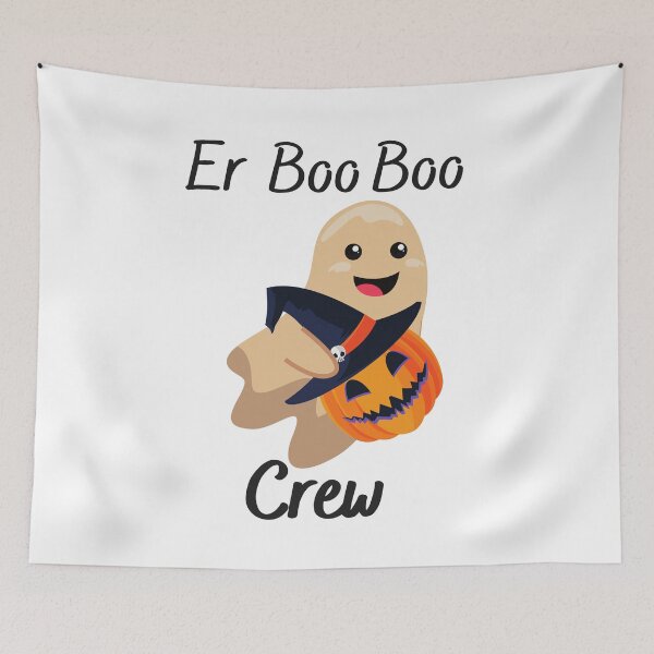 Item preview, Pumpkin Ghost Er boo boo crew designed and sold by OneTimeEngineer.