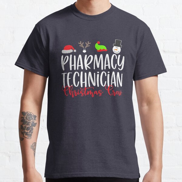 Christmas Pharmacy Technician TShirts Redbubble