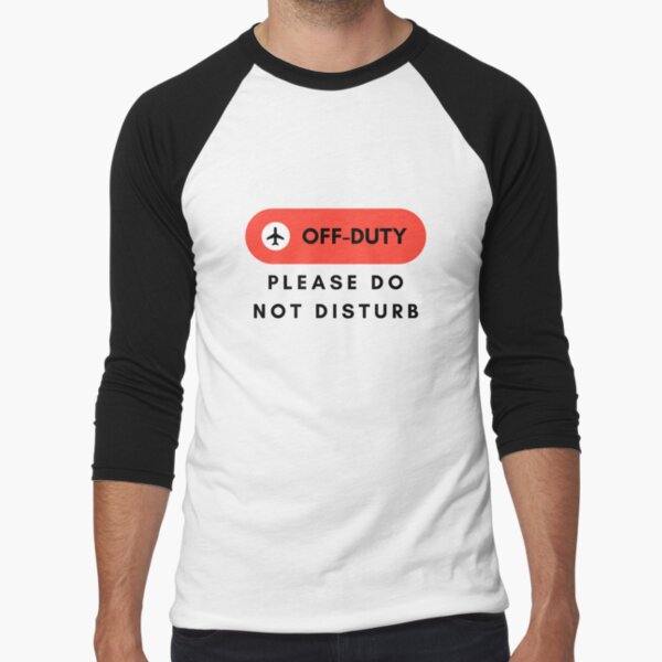 Off Duty Pilot / Flight Attendant - Please Do NOT Disturb | Poster