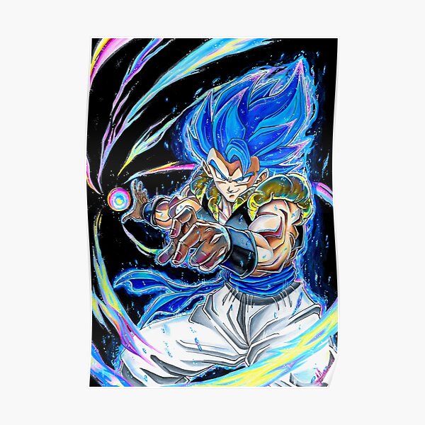 gogeta blue Poster