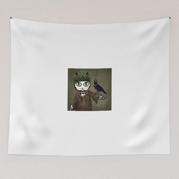 Item preview, Cat and Raven designed and sold by MuertoCupcake.