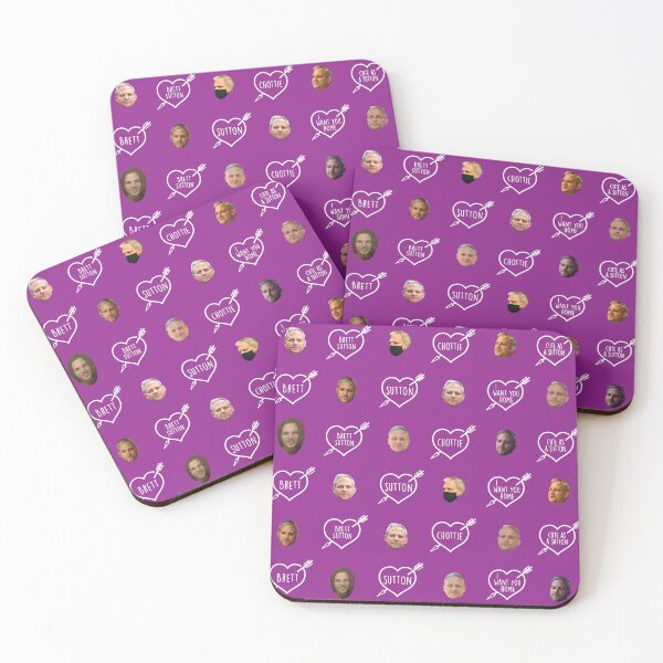 Item preview, Brett Sutton - Face and Hearts Pattern designed and sold by Coollage.