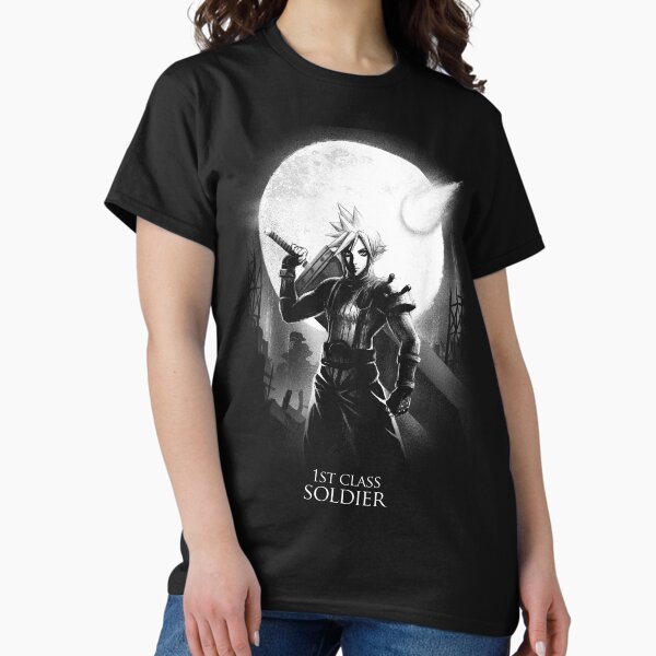 Item preview, Final Fantasy VII Cloud Moon - Final Fantasy 7 Video Game designed and sold by BlancaVidal.