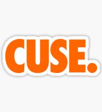 CUSE - ORANGE Sticker