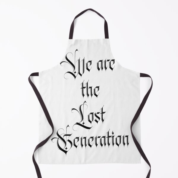 Item preview, We are the lost Generation - Fight the Epidemic designed and sold by Hell-Prints.