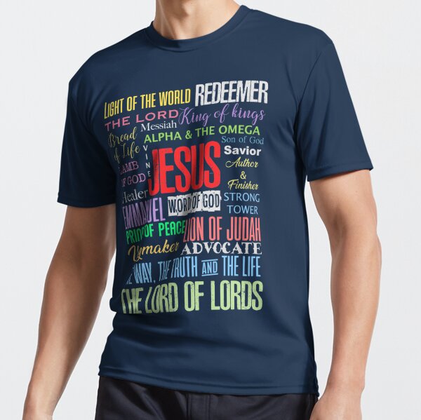 Names of God Lord Jesus Christ - Bible Verse Christian Gifts Store