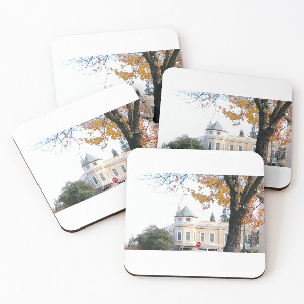Item preview, Beautiful Building in Autumn designed and sold by Ayadsan.