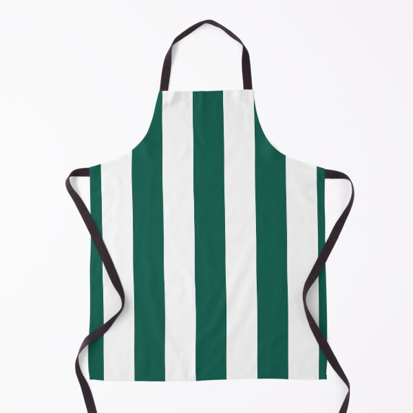 Item preview, Celebration Town Dark Green and Front Porch White Jumbo Vertical Stripes designed and sold by CelebrationTown.