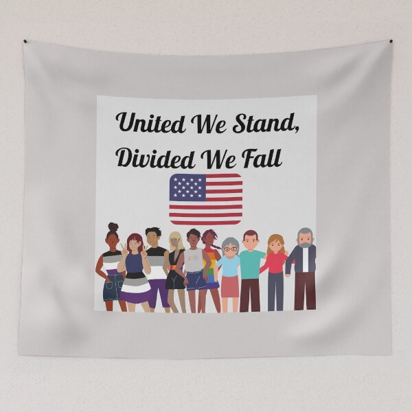 Item preview, United We Stand, Divided We Fall  designed and sold by Kamira Gayle.