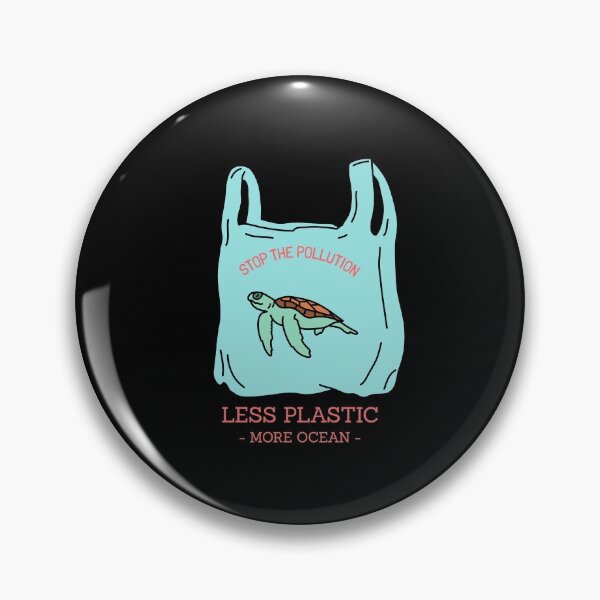Item preview, Stop The Pollution, Less Plastic, More Ocean designed and sold by Zwembad Vergelijker.