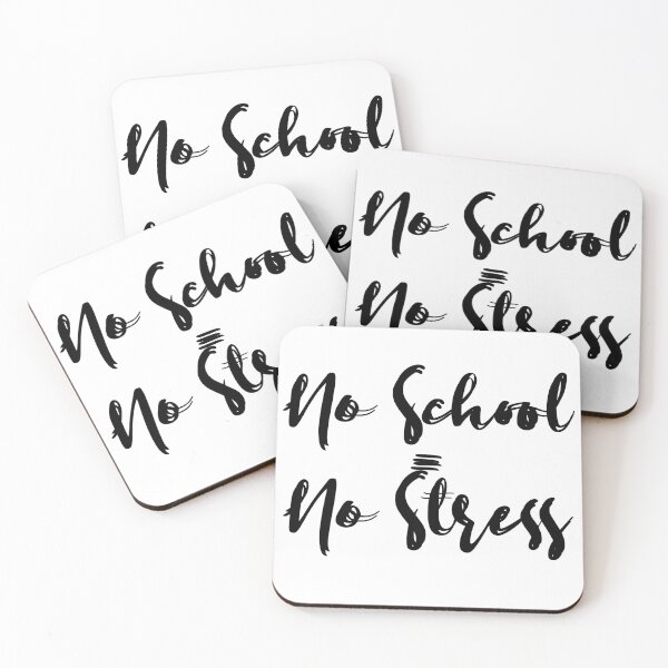 Item preview, No School No Stress designed and sold by 0umStore.