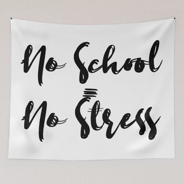 Item preview, No School No Stress designed and sold by 0umStore.