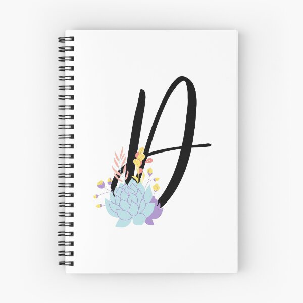 Item preview, D Botanical Monogram designed and sold by artjojo.