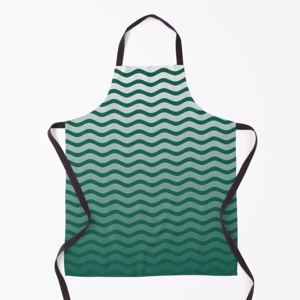 Item preview, Celebration Town Dark Green Ombre Chevron Waves designed and sold by CelebrationTown.