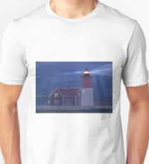 Lighthouse at night Unisex T-Shirt