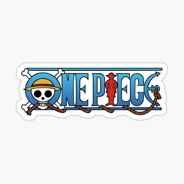 Pegatinas One Piece Logo Redbubble