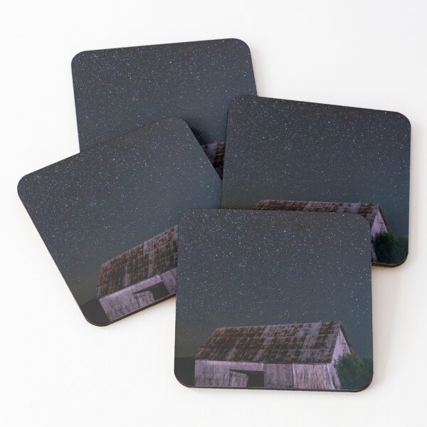 Item preview, Abandoned Barn with spotted Andromeda galaxy designed and sold by RezieMart.