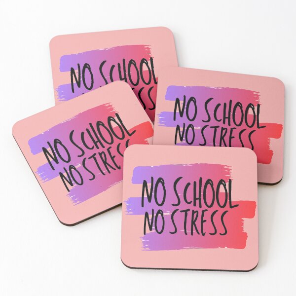 Item preview, No School No Stress  designed and sold by Aiolin.