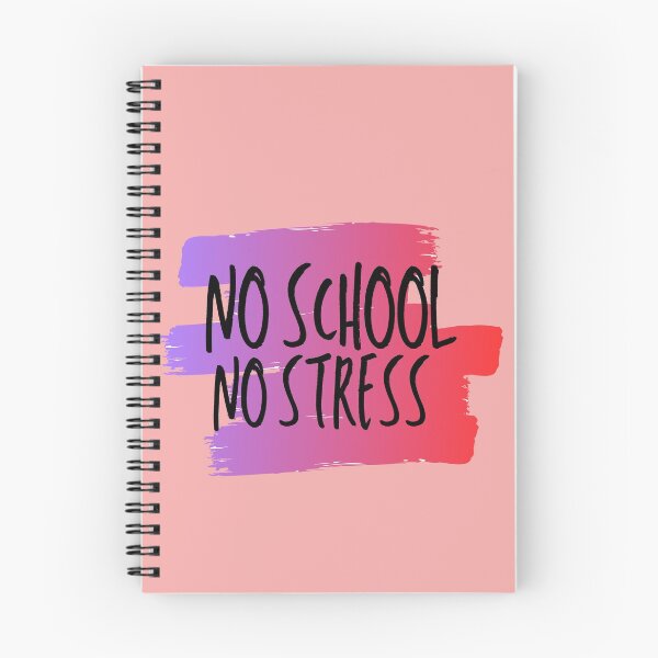 Item preview, No School No Stress  designed and sold by Aiolin.