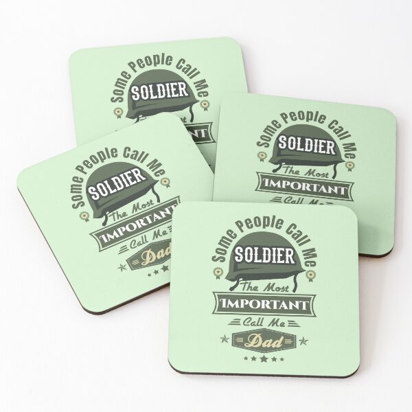 Item preview, Some People Call Me Soldier,The Most Important Call Me Dad designed and sold by lamjar-art.