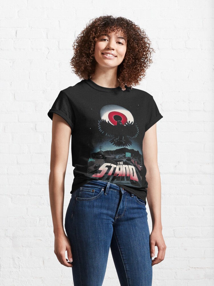 Alternate view of The Stand by Stephen King Original Artwork ver. 1 (Black Products Only) Classic T-Shirt