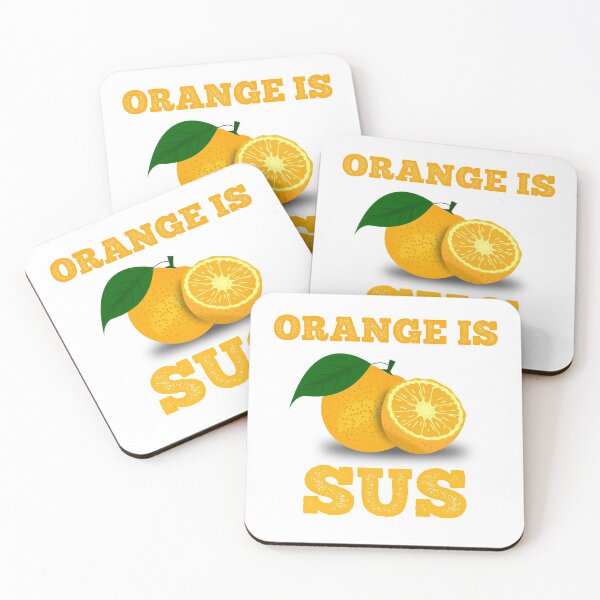 Item preview, Orange Is Sus designed and sold by GetThatStuff.