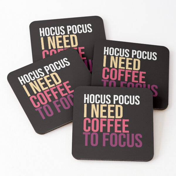 Item preview, Hocus pocus i need coffee to focus designed and sold by amrmab.